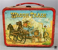Vintage Metal Lunchbox - Wagon Train - 1964