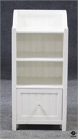 Wood Cabinet w/Drawer & Shelf