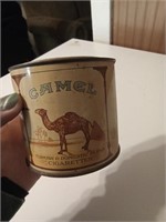 Camel cigarettes tin with opener