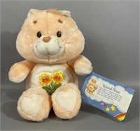 1983 Kenner Friend Bear Care Bear With Tag