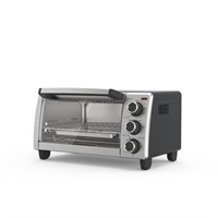 BLACK+DECKER 4-Slice Convection Oven, Stainless