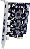 FebSmart
5-Port SuperSpeed USB 3.0 PCI-E Card