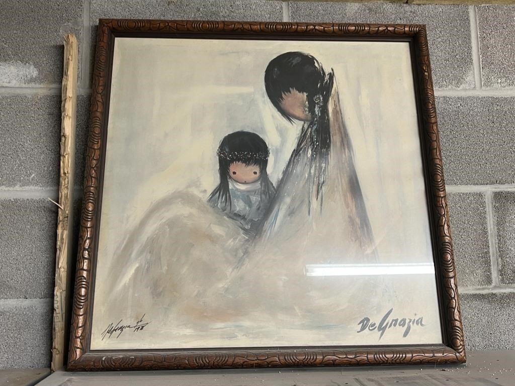 DeGrazia Signed Painting