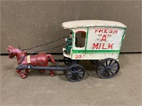 Cast Iron Milk Carriage