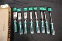 1/2"-2" Masterforce Chisels- New