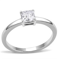 Timeless .75ct White Sapphire Solitaire Ring