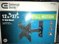 COMMERCIAL ELECTRIC TV WALL MOUNT 12IN-37IN