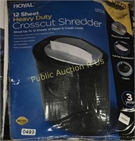 ROYAL $85 RETAIL CROSSCUT SHREDDER