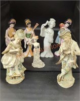 Decorative figurines lot