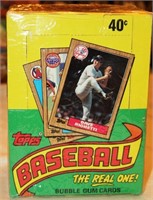 1987 Topps Baseball Sealed Wax Box 36 Packs
