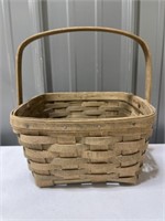 Vintage Longaberger Small Square Basket