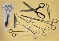 SS Tools: Shears Embroidey-Scissors Forceps