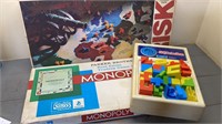 Vintage Game Lot Monopoly Risk Superfection