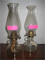 Pair of  Kerosene Lamps