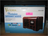 Victoria Internet Radio W/ Digital Screen - New