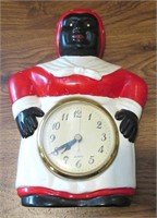 Modern Ceramic Aunt Jemima Clock