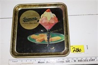 Gagnon's Ice Cream serving tray