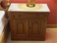 Antique Washstand w/ Marble Top