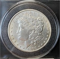 1900 Morgan Silver Dollar (MS61)