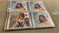 4ct Taylor Swift CDs