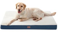 BEDSURE LARGE ORTHO DOG BED(91X69X3IN)