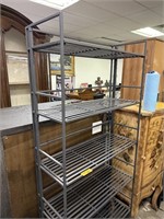 METAL SHELF UNIT