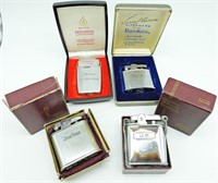 (4) VINTAGE RONSON LIGHTERS IN BOXES