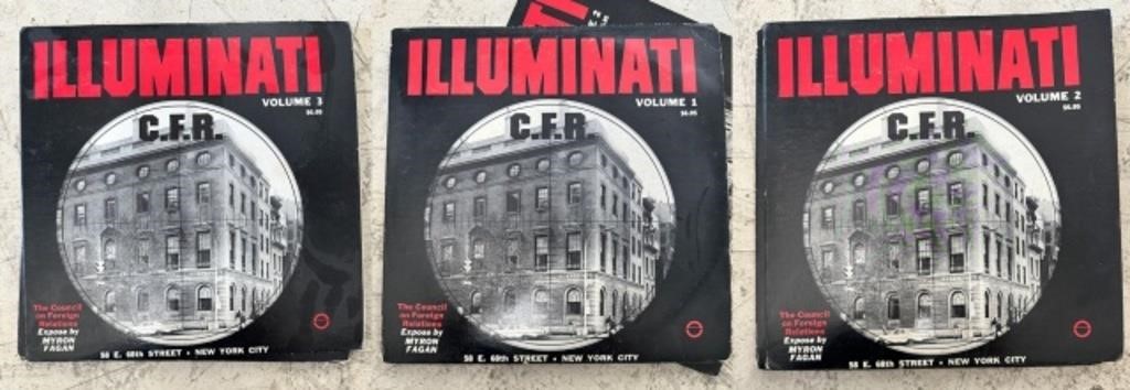 Myron Fagan "Illuminati" C.F.R. LP Vinyl Set