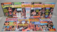 (9) Vtg Wrestling Superstars Magazine Issues