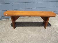 Wood Bench 49x9x17"