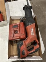 CORDLESS RECIPRICATING SAW, HILTI, MDL SR6-A22,