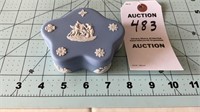 Wedgwood Blue Jasperware Trinket Box