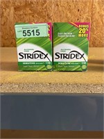 2 (stridex) alcohol free wipes