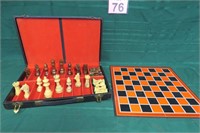 Vintage Chess Set in Case