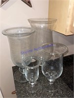 Large Glass Vases