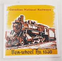 Collectable 1983 CNR Tenwheel Train #1530 Tile