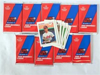 10 Line Drive AAA Baseball Card Packs 1 Open