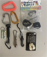 Waterproof Sports Case, KeyRings, etc...