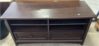 Solid Wood Entertainment Console.