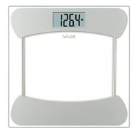 Digital Glass Scale with Stainless Steel Accents
