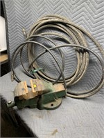 Quantity of high-pressure hose & vise which