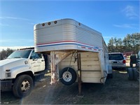 2001 Alum Line 20' Gooseneck Cattle Trailer