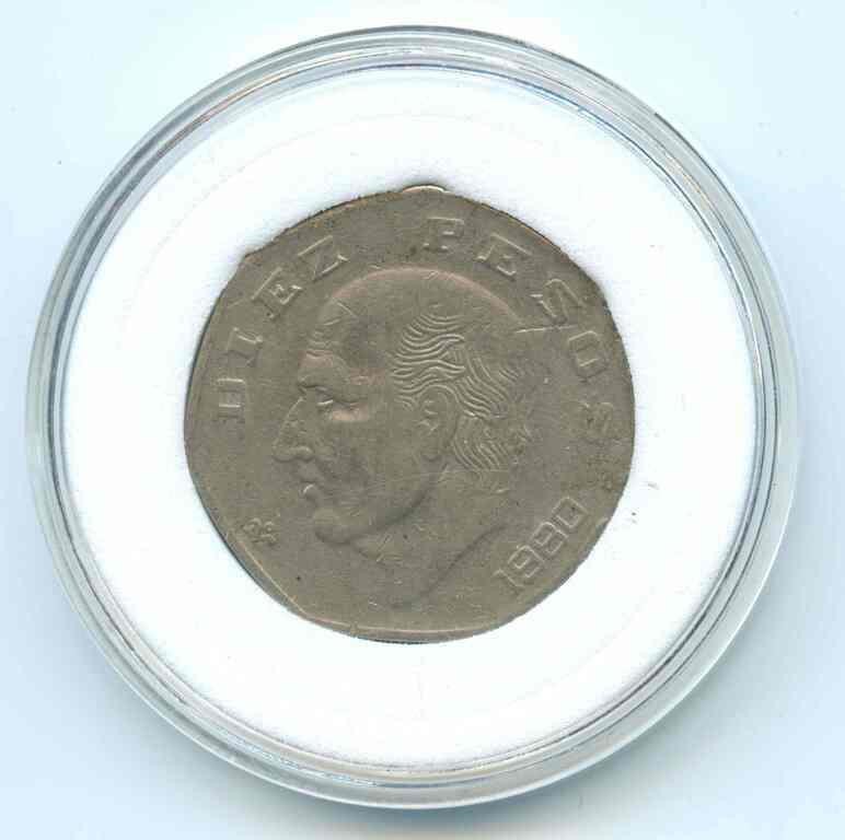 Mexico 10 Pesos - 1980