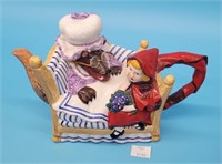 Dept. 56 Little Red Riding Hood Grandma Wolf Tea P