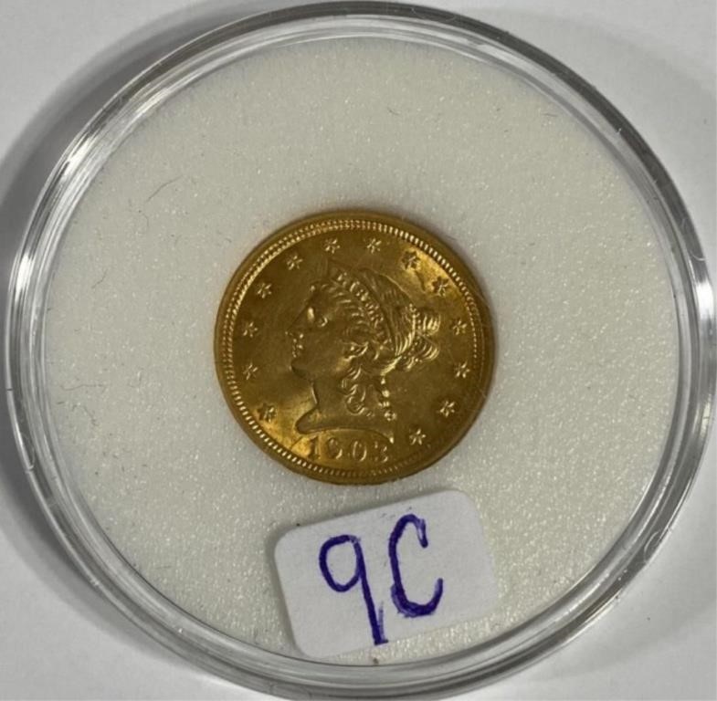 1903 $2.50 Gold Liberty