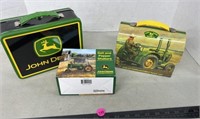 John Deere Lunch Pails and Salt and Pepper