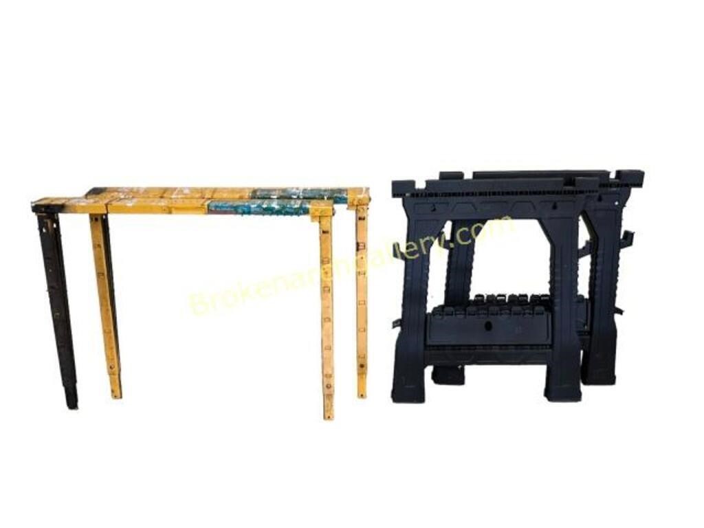 2 Pair Sawhorses