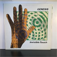 GENESIS INVISIBLE TOUCH VINYL RECORD LP