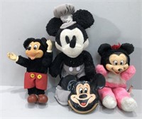 Disney Mickey Mouse Plush Toys & Coin Purse