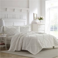 Adelina Solid Ruffled 100% Cotton Modern Farmhoust